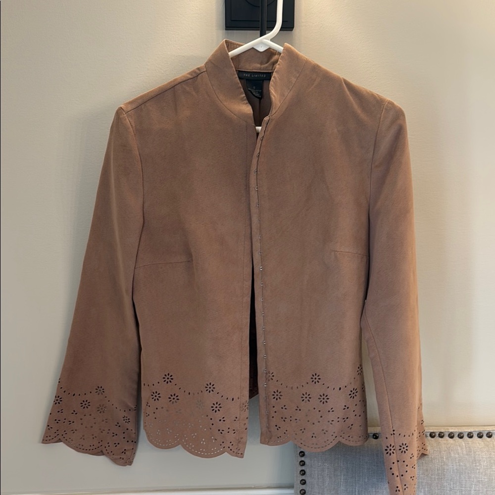The Limited Tan Suede Women's Jacket